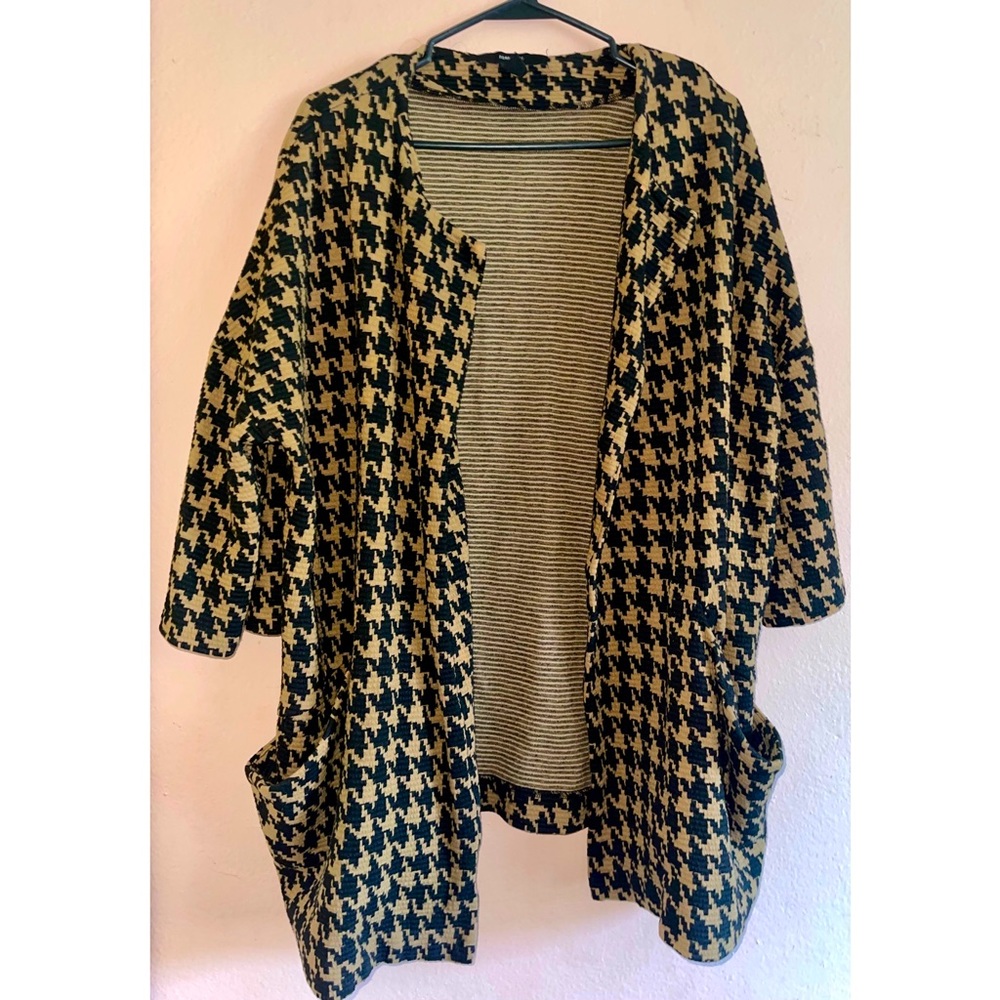 Houndstooth Cardigan